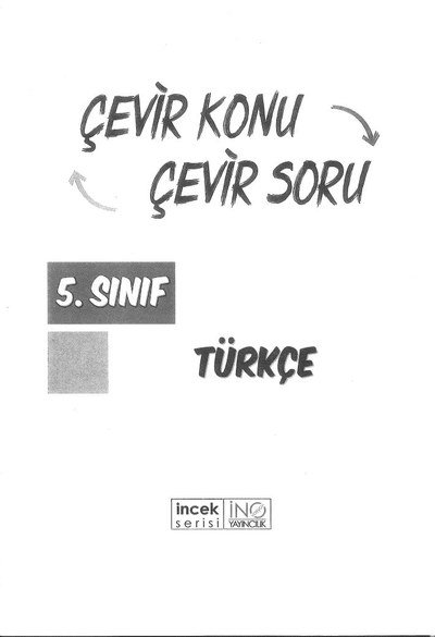 ÇEVİR KONU ÇEVİR SORU TÜRKÇE FotokoPink