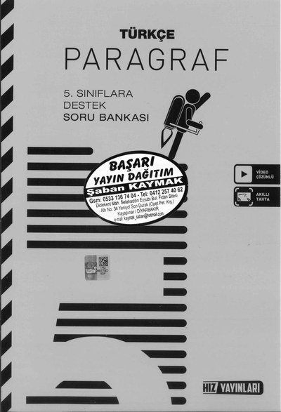 TÜRKÇE PARAGRAF SORU BANKASI