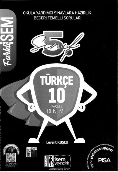 TÜRKÇE 10 FASİKÜL DENEME FotokoPink