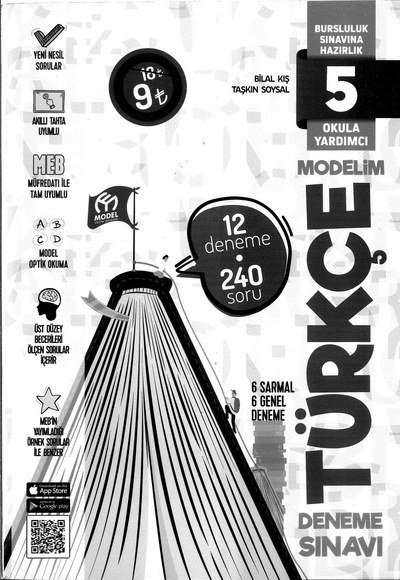TÜRKÇE MODELİM DENEME SINAVI FotokoPink