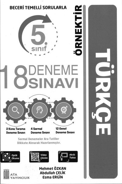 18 DENEME SINAVI TÜRKÇE