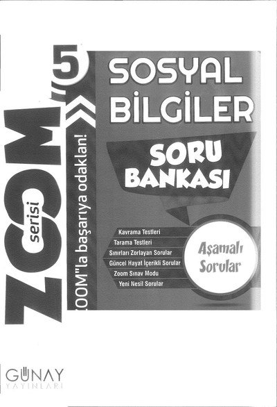 SOSYAL BİLGİLER SORU BANKASI FotokoPink