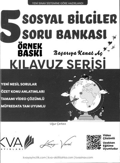SOSYAL BİLGİLER SORU BANKASI KILAVUZ SERİSİ FotokoPink