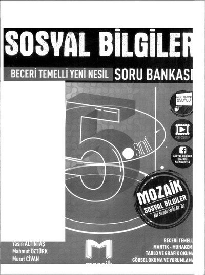 SOSYAL BİLGİLER YENİ NESİL SORU BANKASI FotokoPink