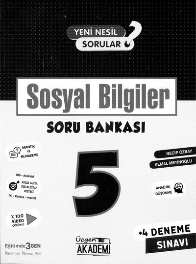 SOSYAL BİLGİLER SORU BANKASI FotokoPink