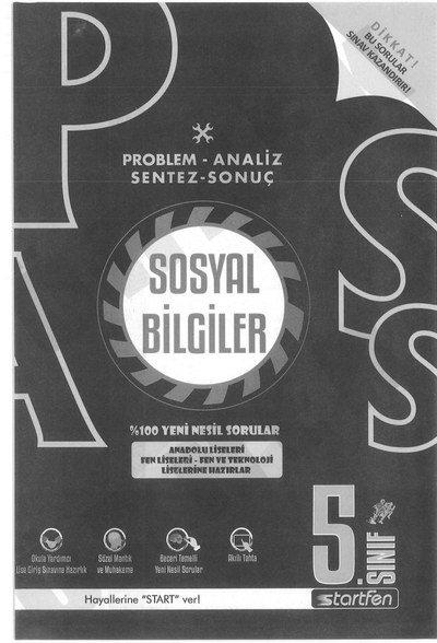 SOSYAL BİLGİLER %100 YENİ NESİL SORULAR FotokoPink