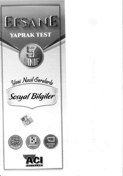 EFSANE YAPRAK TEST SOSYAL BİLGİLER