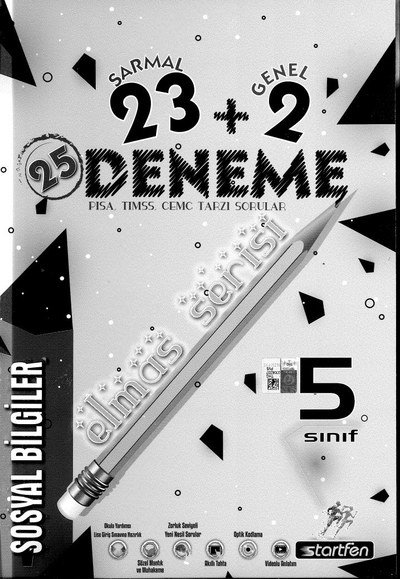 25 DENEME ELMAS SERİSİ SOSYAL BİLGİLER FotokoPink