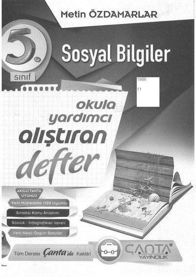 SOSYAL BİLGİLER OKULA ALIŞTIRAN DEFTER FotokoPink
