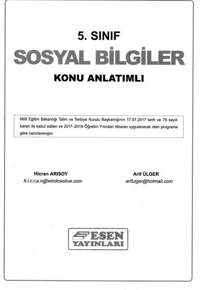 SOSYAL BİLGİLER KONU ANLATIMLI FotokoPink