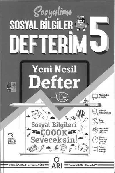 SOSYAL BİLGİLER DEFTERİM FotokoPink