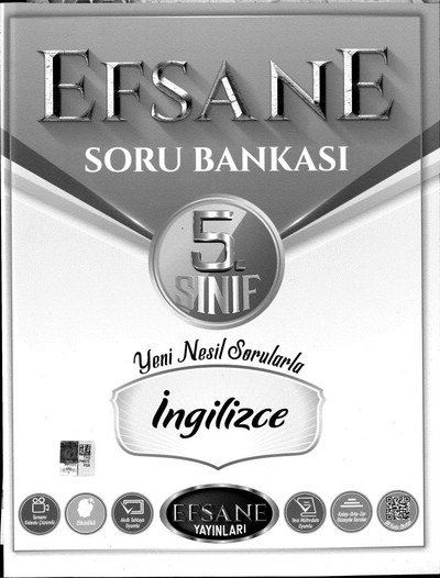 EFSANE SORU BANKASI İNGİLİZCE