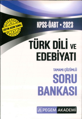 TÜRK DİLİ VE EDEBİYATI TAMAMI ÇÖZÜMLÜ SORU BANKASI