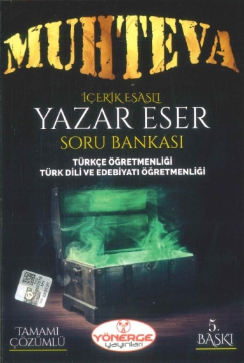 MUHTEVA İÇERİK ESASLI YAZAR ESER SORU BANKASI FotokoPink