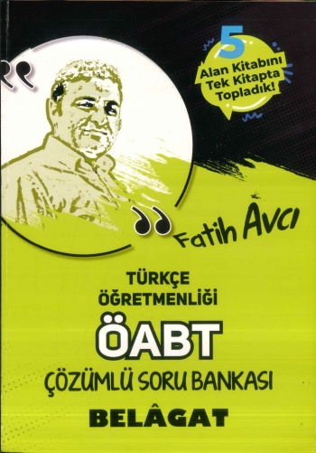 BELAGAT TAMAMI ÇÖZÜMLÜ SORU BANKASI (FATİH AVCI) FotokoPink