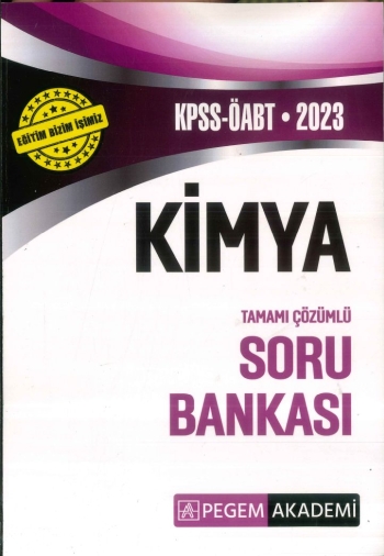 KİMYA TAMAMI ÇÖZÜMLÜ SORU BANKASI FotokoPink