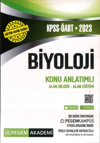 BİYOLOJİ KONU ANLATIMLI ALAN BİLGİSİ - ALAN EĞİTİMİ FotokoPink