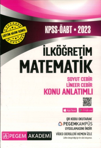 İLKÖĞRETİM MATEMATİK SOYUT CEBİR LİNEER CEBİR KONU ANLATIMLI