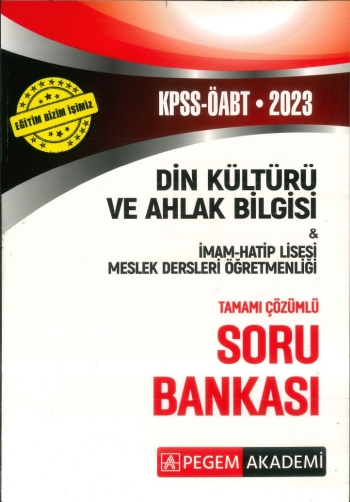 DİN KÜLTÜRÜ VE AHLAK BİLGİSİ TAMAMI ÇÖZÜMLÜ SORU BANKASI FotokoPink