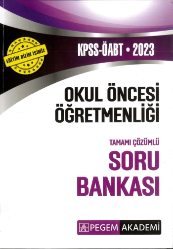 OKUL ÖNCESİ ÖĞRETMENLİĞİ TAMAMI ÇÖZÜMLÜ SORU BANKASI FotokoPink