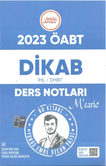 DİKAB MEARİC DERS NOTLARI FotokoPink