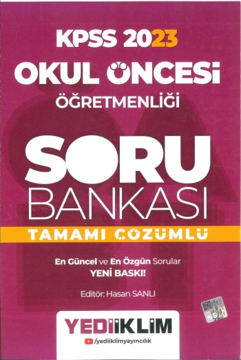 OKUKL ÖNCESİ ÖĞRETMENLİĞİ TAMAMI ÇÖZÜMLÜ SORU BANKASI FotokoPink