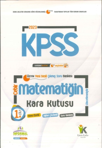 MATEMATİĞİN KARA KUTUSU (CEBİR) CİLT 1 FotokoPink