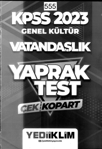 VATANDAŞLIK ÇEK KOPART YAPRAK TEST FotokoPink