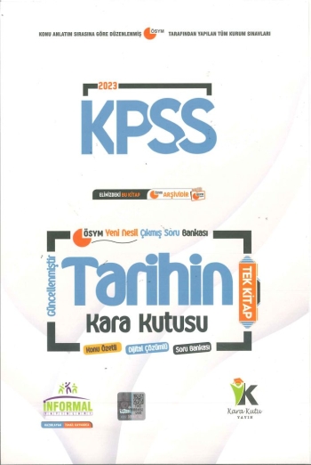 TARİHİN KARA KUTUSU (TEK KİTAP) FotokoPink