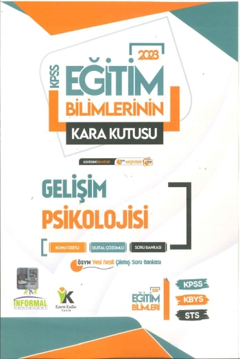 KARA KUTU GELİŞİM PSİKOLOJİSİ KONU ÖZETLİ SORU BANKASI FotokoPink