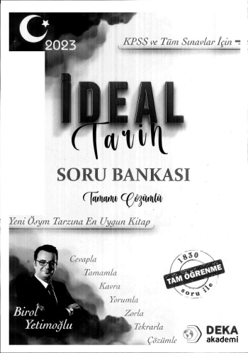 İDEAL TARİH TAMAMI ÇÖZÜMLÜ SORU BANKASI FotokoPink