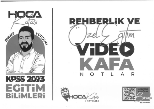 ÖZEL EĞİTİM VİDEO KAFA NOTLAR FotokoPink