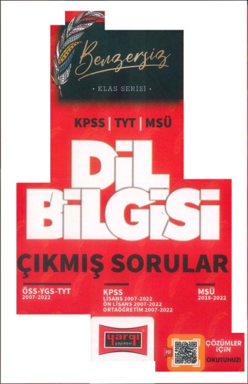 KLAS SERİSİ DİL BİLGİSİ ÇIKMIŞ SORULAR (KPSS-TYT-MSÜ) 2007-2022 FotokoPink