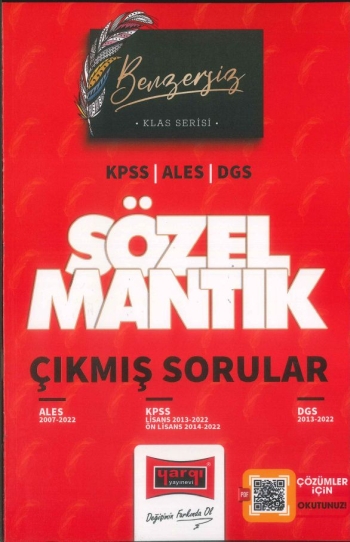 KLAS SERİSİ SÖZEL MANTIK ÇIKMIŞ SORULAR (ALES-KPSS-DGS) 2007-2022 FotokoPink
