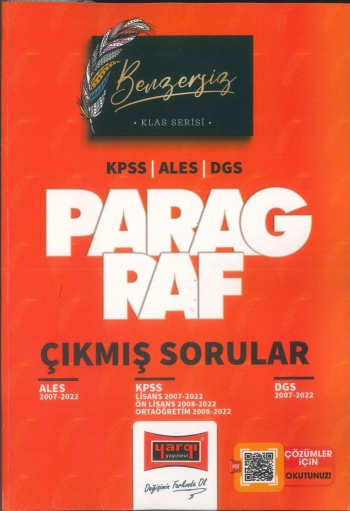 KLAS SERİSİ PARAGRAF ÇIKMIŞ SORULAR (ALES-KPSS-DGS) 2007-2022 FotokoPink