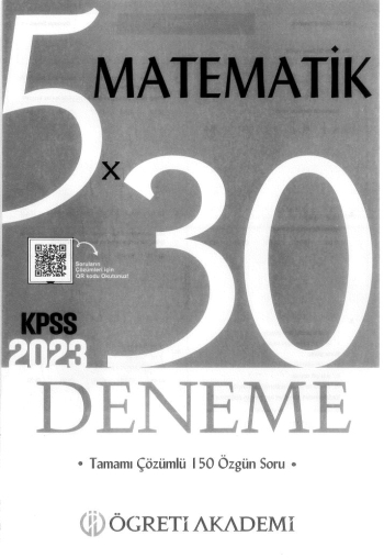 MATEMATİK 5*30 DENEME ÇÖZÜMLÜ FotokoPink