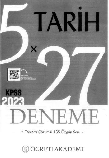 TARİH 5*27 DENEME ÇÖZÜMLÜ FotokoPink