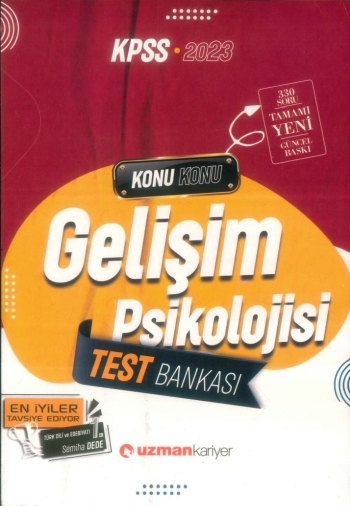 GELİŞİM PSİKOLOJİSİ TEST BANKASI KONU KONU FotokoPink