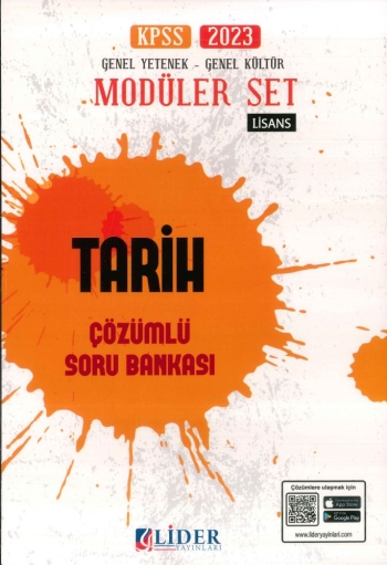 TARİH MODÜLER ÇÖZÜMLÜ SORU BANKASI FotokoPink