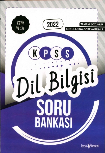 DİL BİLGİSİ SORU BANKASI ÇÖZÜMLÜ