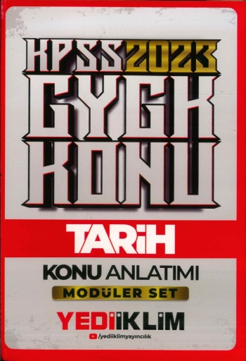 TARİH KONU ANLATIMI MODÜLER SET