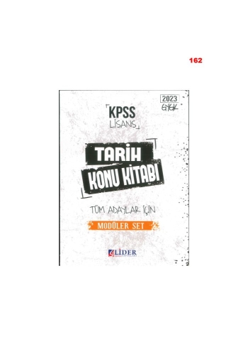 TARİH KONU KİTABI MODÜLER SET FotokoPink