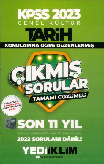 TARİH KONULARINA GÖRE DÜZENLENMİŞ 2012-2022 ÇÖZÜMLÜ ÇIKMIŞ SORULAR FotokoPink