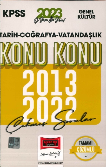 TARİH COĞRAFYA VATANDAŞLIK KONU KONU 2013-2022 ÇIKMIŞ SORULAR ÇÖZÜMLÜ FotokoPink