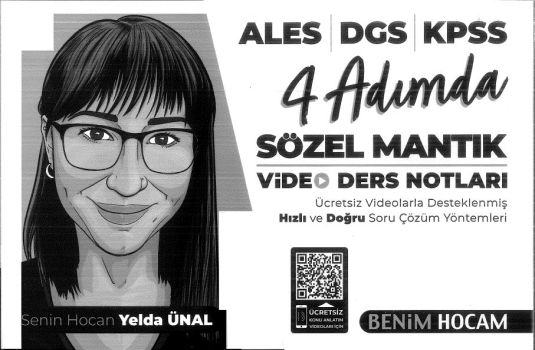 4 ADIMDA SÖZEL MANTIK VİDEO DERS NOTLARI FotokoPink