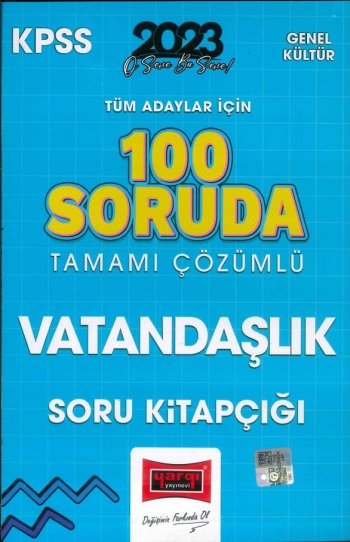 100 SORUDA TAMAMI ÇÖZÜMLÜ VATANDAŞLIK SORU KİTAPÇIĞI FotokoPink