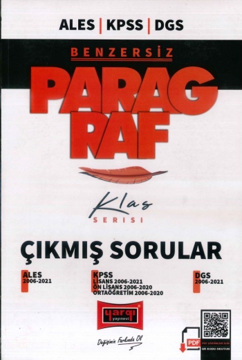 BENZERSİZ PARAGRAF KLAS SERİSİ ÇIKMIŞ SORULAR (2006-2021) FotokoPink