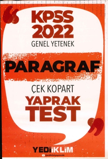 PARAGRAF ÇEK KOPART YAPRAK TEST FotokoPink