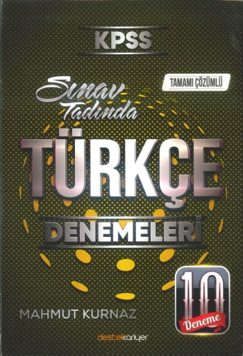 SINAV TADINDA TÜRKÇE ÇÖZÜMLÜ 10 DENEME FotokoPink