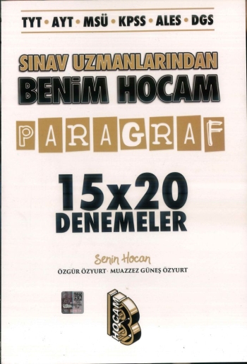 SINAV UZMANINDAN PARAGRAF 15*20 DENEMELER FotokoPink